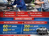 🚗 Used Car Inspection at Your Doorstep – Doha
